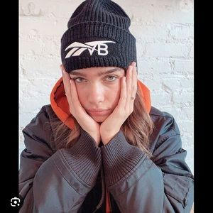 Victoria Beckham x Reebok cashmere wool hat